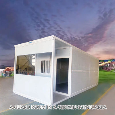 Flatpack Folding Modular Homes Container Isolasi Termal