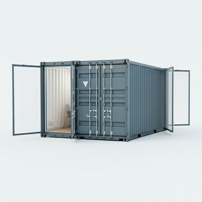Kontainer Pengangkutan Konversi Transportable Rumah portabel