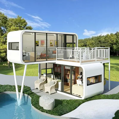 Rumah Apple Capsule yang terisolasi tahan cuaca Kabin 5,4 ton