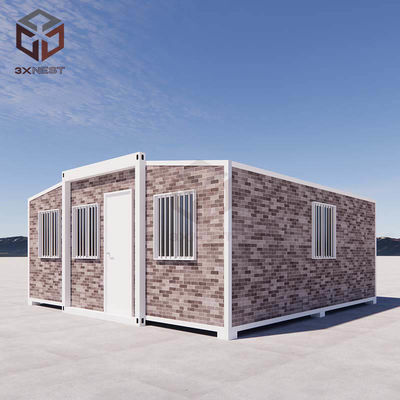 T65mm EPS Color Steel Plate Expandable Container Cabin / Folding Tiny House