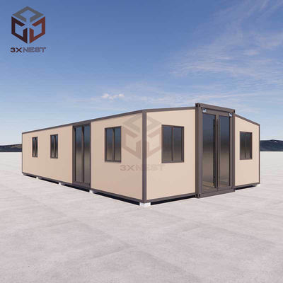 Baja Pabrik Modular Rumah Expandable Container Shelter Disesuaikan