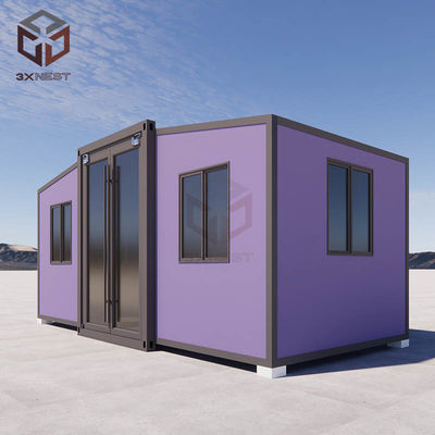 Modern Steel Mobile Expandable Prefab Rumah Prebuilt Rumah modular