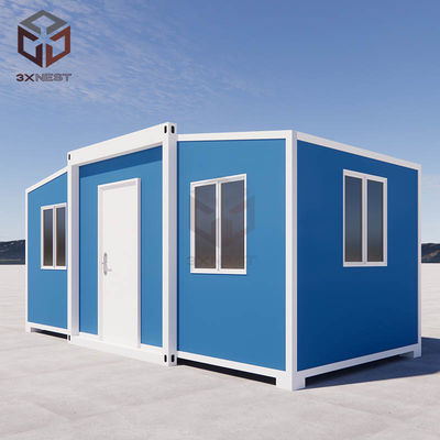 10FT tahan api rumah prefab yang dapat diperluas rumah mobile