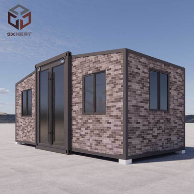 Rumah Kontainer 10ft yang dapat diperluas Rumah modular