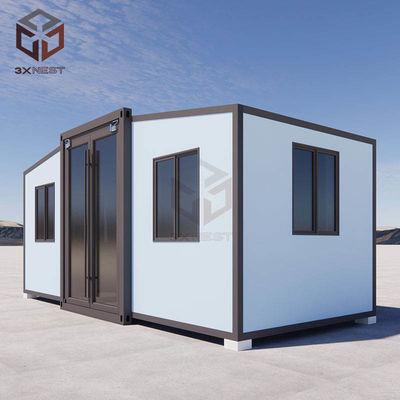 Rumah Prefab Ramah Cuaca yang Dapat Diekskresikan Rumah Portable Custom