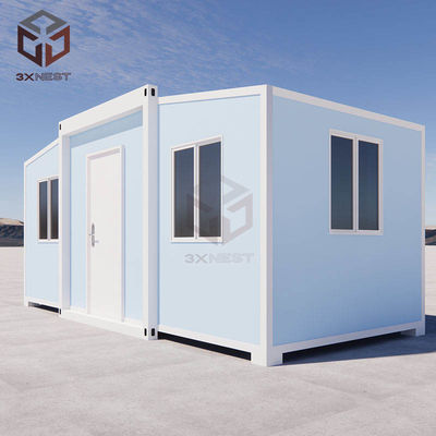 Disusun dua kamar tidur prefab rumah mobile diperluas 10ft
