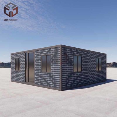 ODM 40ft Expandable Flat Pack Folding House Pengiriman Kontainer Rumah