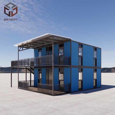 ODM Flat Pack Folding House Mengembangkan Rumah Kontainer