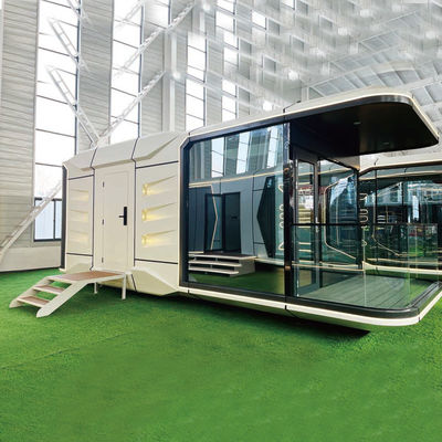 Ruang Modular Custom Prefab Kantor Pod Rumah Polyurethane Terisolasi