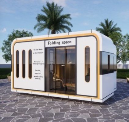 Rumah Kapsul Space Pod Lipat Apple House Lantai SPC
