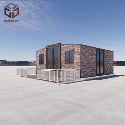 Gempa Kelas 8 Struktur Baja Sayap Ganda Kontainer Rumah Prefab