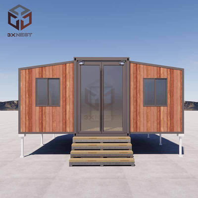 20FT Rumah Pra-dibuat PVC Sliding Window EPS Panel Sandwich Lebih dari 20 Tahun Umur