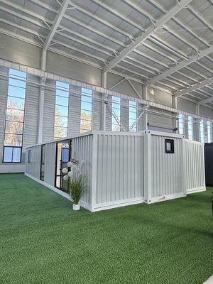 Baja Galvanized 40ft Dibangun Unit Perumahan untuk 3-6 Orang Ditempatkan dengan Harga Terjangkau