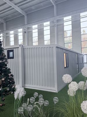 Desain interior yang dapat disesuaikan 40 kaki Kontainer yang dapat diperluas Rumah L11800W6220H2480 Mengakomodasi 3-6 orang