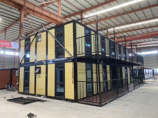 L11800W6220H2480 40ft Rumah Pabrik Dengan Desain Interior yang Dapat Dikustomisasi Rumah Pabrik