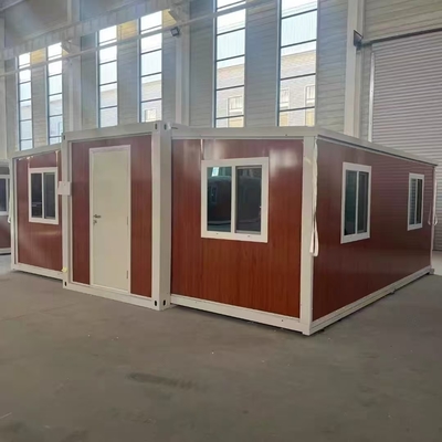 Modern Expandable Prefab Rumah 18.5 sqm Frame Baja Disesuaikan