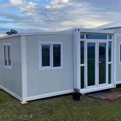 Rumah Prefab yang Dapat Diperluas dan Dapat Disesuaikan dengan Rangka Baja Galvanis