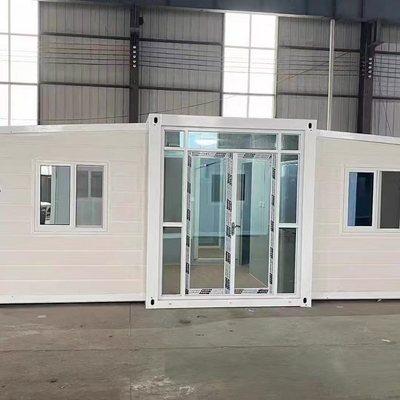Fireproof Kelas A Baja Prefab Rumah Lipat 20ft 40ft
