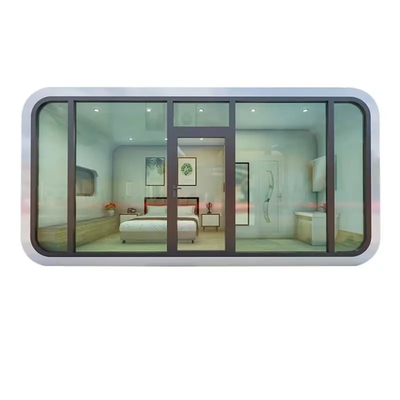 6m x 3.3m Aluminium Alloy Apple Capsule House dengan Daya Surya