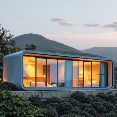 Sliding Foldable Apple Cabin 6m x 3.3m x 3m Aluminium Alloy