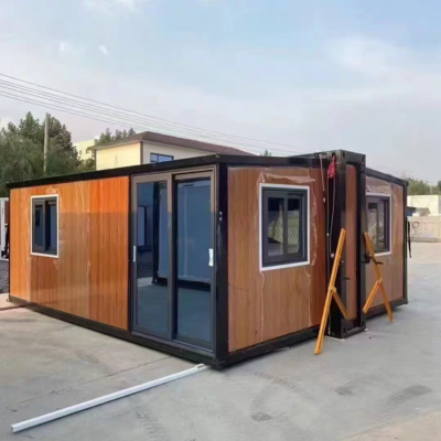 Rumah Lipat Prefab Modular 700mm dengan Struktur Baja