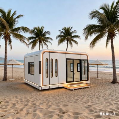 Konsumsi Daya 12 KW dan Konektivitas WiFi Apple Capsule Lodge untuk Operasi yang Efisien