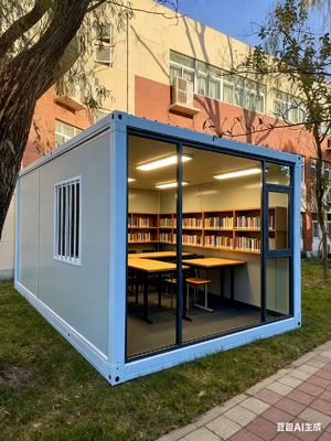 Rumah Prefabrik yang Dapat Diperluas dengan Dimensi Dalam 5630*2230*2515mm Isolasi Termal 0.043W/m.K dan Beban Hidup Atap 0.5KN/㎡