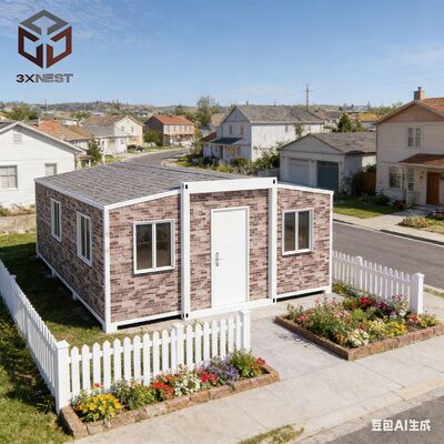 Fully Galvanized Side Frame 40ft Constructed Housing Units Fold Size L11800 W2200 H2480mm Compact Modular Living Spaces