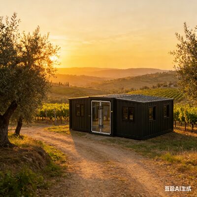 Kontainer Lipat Tahan Api 20 kaki dengan Tata Letak yang Dapat Disesuaikan dan Desain yang Dapat Ditumpuk untuk Penyimpanan dan Pengangkutan yang Efisien