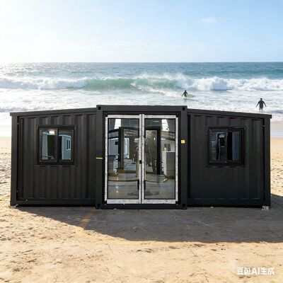 Kontainer lipat 20ft yang tergalvanized dengan insulasi termal dan sistem listrik yang dapat disesuaikan